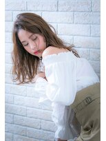 ヘアーアートシフォン 池袋西口店(Hair art chiffon)&nbsp;マッシュグラデーションカラーフェザーロンググラマラスワンレン