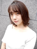 シュシュ(shushu)&nbsp;外ハネショート×ベージュブラウン 【有海一生】