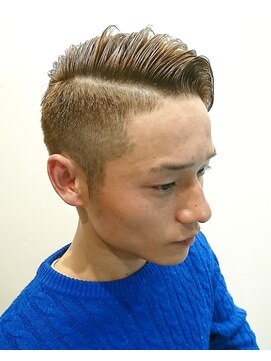 ラフィット 下大利店(lafit) 〈理容室〉風震災刈り