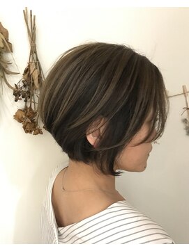 クリップス ヘアーサロン(Clips Hair salon) ショート×アッシュカラー