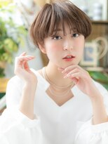 カバーヘアアンドスパ ブリス 浦和(COVER HAIR&SPA bliss) マッシュショート抜け感小顔暖色系カラーa浦和20代30代40代