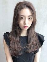 アイティー バイ アルバム 中野店(IT by ALBUM)&nbsp;ナチュラルストレート_エアリーミディショートパーマ_58055