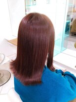 ミューズ 新小岩店(HAIR&NAIL MUSE)&nbsp;ピンクラベンダーカシスピンクブラウン外ハネミディブリーチなし