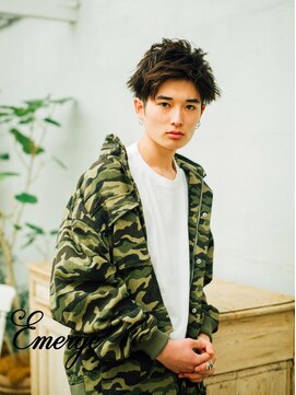エマージュ 上野御徒町(Emerge) カジュアルな無造作メンズショートスタイル☆ [上野,上野,上野]