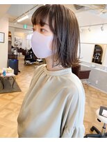 インビテーション(invitation) 【guest style】透け感カラーと外ハネボブ