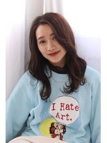 ヘアリゾート バレンタイン(hair+resort valentine)&nbsp;20代30代抜け感くびれヘア艶髪カラーフェザーバング