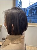 オシャレな人は知っている！脱白髪染めハイライトデザインカラー
