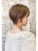 銀座　LIBERTE小顔ショート