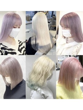 ソワンドゥブレス 瓜破店(soin de brace) 【辻快樹】ケアブリーチ/ハイトーンカラー集