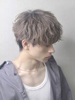 ゴールドシブヤ(GOALD SHIBUYA)&nbsp;#センターパートウルフ　波巻きスパイラル　ツイストスパイラル