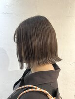 センスヘア(SENSE Hair)&nbsp;インナーカラーが映える切りっぱなしボブ☆