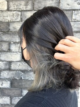 ラヴィエール(LAVIERE by R-EVOLUT) インナーカラー　グレージュカラー　店長　柿本翔一朗