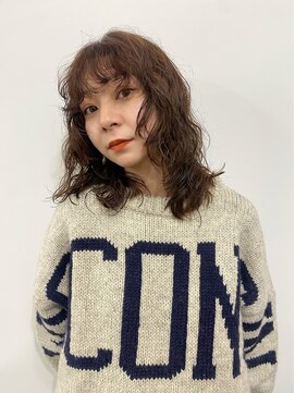 アスター(astar) 【astar】たっぷりレイヤーミディアムパーマ