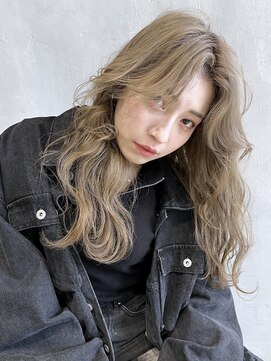 アイティーバイアルバム 藤沢店(IT by ALBUM) 波ウェーブロング_大人ガーリーチョコレートプリカール_29197