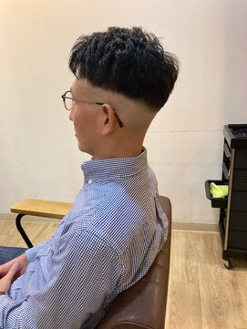 グランバイ アトリエドングリ(Grand × AtlierDonguri) 髪質改善　ビフォーアフター　その771（メンズフェード）