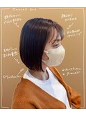 横顔も首もシルエットもキレイに見える【ボブ】