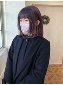 インナーカラーラベンダーピンク◯赤松◯