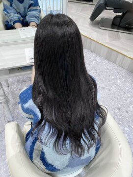 ココ エクステンション(coco extension) ミディアム→黒髪ロング
