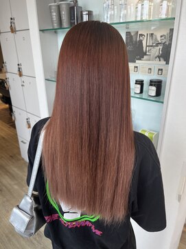 ルシードスタイル　ムースユイット(LUCIDO STYLE mousse8) ストレート×AJトリートメント