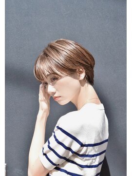 ウィローズ(WILLOW'S) ショートカット×ひし形ショートボブ×前髪あり20代30代40代