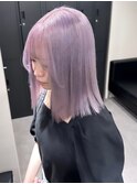 7446ニュアンスカラーラベンダーパープルダブルカラーハイトーン