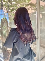 クロエ バイ ラヴィズム 小針店(CLOE by LUVISM)&nbsp;ピンクバイオレットカラー