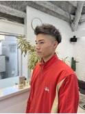 刈り上げ&アップバンク