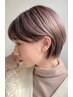 【家ケア付き】カット+ブランドカラー+新髪質改善7工程TR☆  ￥14740