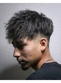 ダウンバングツイスト×スキンフェード