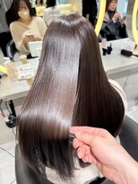 ロンドウル 熊本(Lond ulu) レイヤーカット/韓国ヘア/縮毛矯正/髪質改善/センターパート/