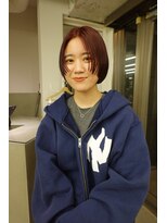 レコ 渋谷(LECO)&nbsp;レッドブラウンショート