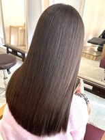 ヘアーサロン リアン 鴻巣店(hair salon Rien)&nbsp;「艶感たっぷり！ナチュラルなストレートヘア」