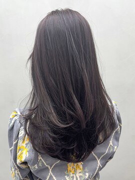 アイティー バイ アルバム 浦和店(IT by ALBUM) 美髪韓国ヘア顔周りレイヤーロング_ba500001