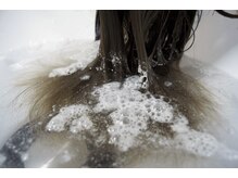 モーチェ(MOUCHE.)の雰囲気（マーブで洗うと、毛穴、毛髪の付着物も洗浄されます！【龍ケ崎】）
