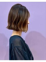 レジュール Rejouir 外ハネボブ×ブラウンカラー 20代30代40代50代