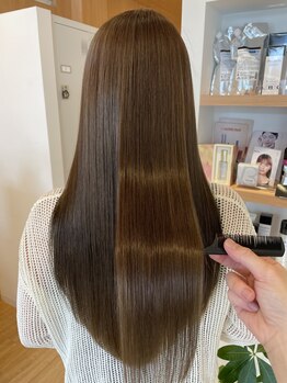 ヘアーサロン エンス(hair salon Ens)の写真/【一度やったらクセになる！】髪質改善酸熱トリートメントがおすすめ☆