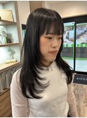 似合わせレイヤー×ナチュラルストレート