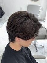 シーン(scene)&nbsp;フェザーパーマ×毛流れ×センターパート【広島】