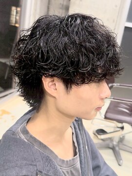 レタッチ バイ フィフス 天神大名(RETOUCH by fifth) 天神波巻きスパイラルパーマ波巻きパーマプードルパーマ強め20代