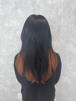 シエル 立川店(CIEL)&nbsp;【ClEL立川　佐藤】インナーカラー　オレンジ