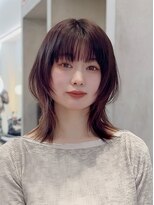 ロンドポレール 北千住(Lond polaire)&nbsp;大人ガーリー/似合わせカット/ミディアムレイヤーカット