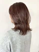 エンクス 天王町店(enx)&nbsp;着物ヘア/ダークアッシュ/ミディアムレイヤーカット/天王町AI101