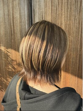 シャポン ハイライトカラー×髪質改善カラー