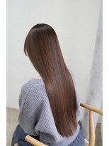 アリー 原宿 表参道(ALLY)&nbsp;ALLY稲木 髪質改善×ブリーチなしグレージュカラー