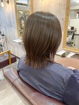 アムレヘアーエタ(amule hair eta)&nbsp;【amule hair eta】外はねふんわりレイヤースタイル