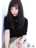 【Rose】ストレート×ベイビーバング×ロング☆