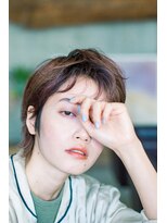 ニーイチイチ(211)&nbsp;似合わせカットイメチェン/ボブルフ/グレーベージュ