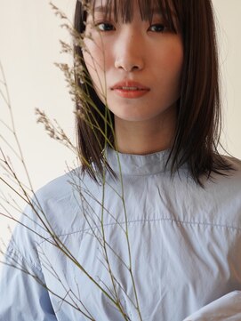 ヌース(NOUS) 【nous】アッシュ×グレージュ/透明感×飾らないナチュラルヘア