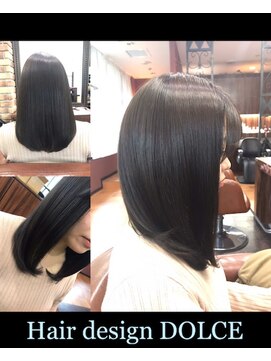 ヘアー デザイン ドルチェ(Hair design DOLCE) ワンレングス