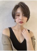 丸顔をカバー☆ひし形ショート20代30代40代オススメ吉城勇人